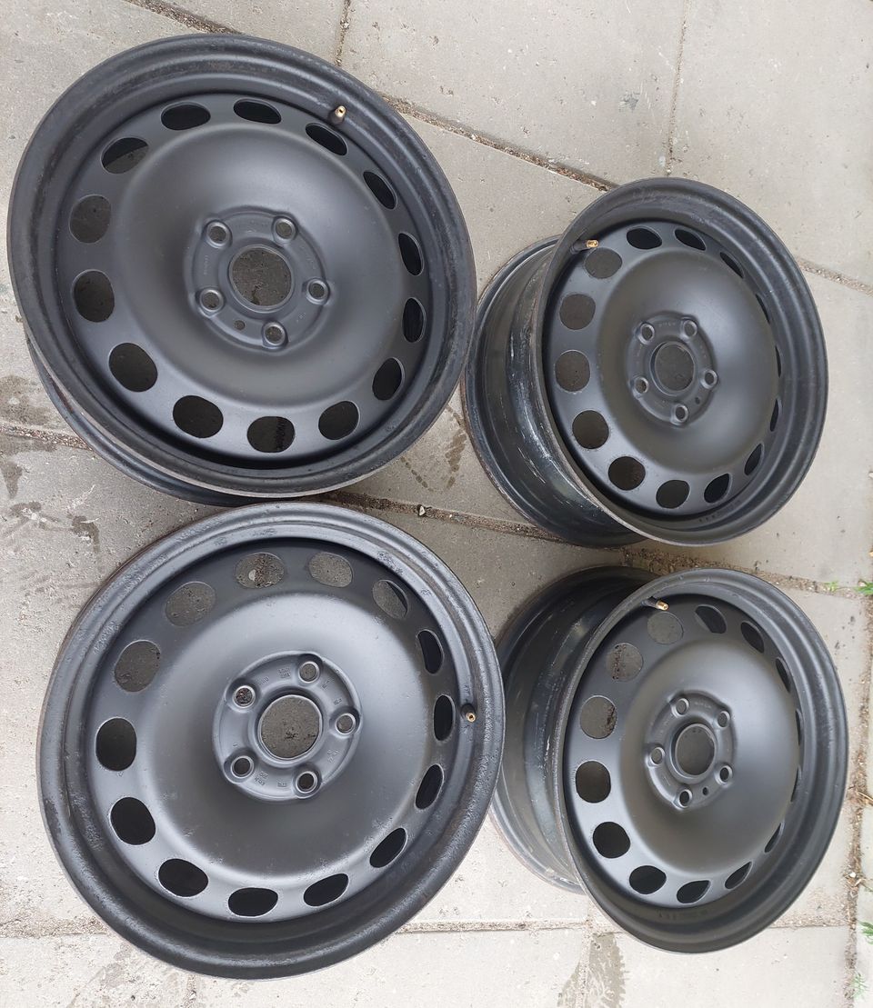 Volkswagen-Skoda-Audi peltivanteet 16"