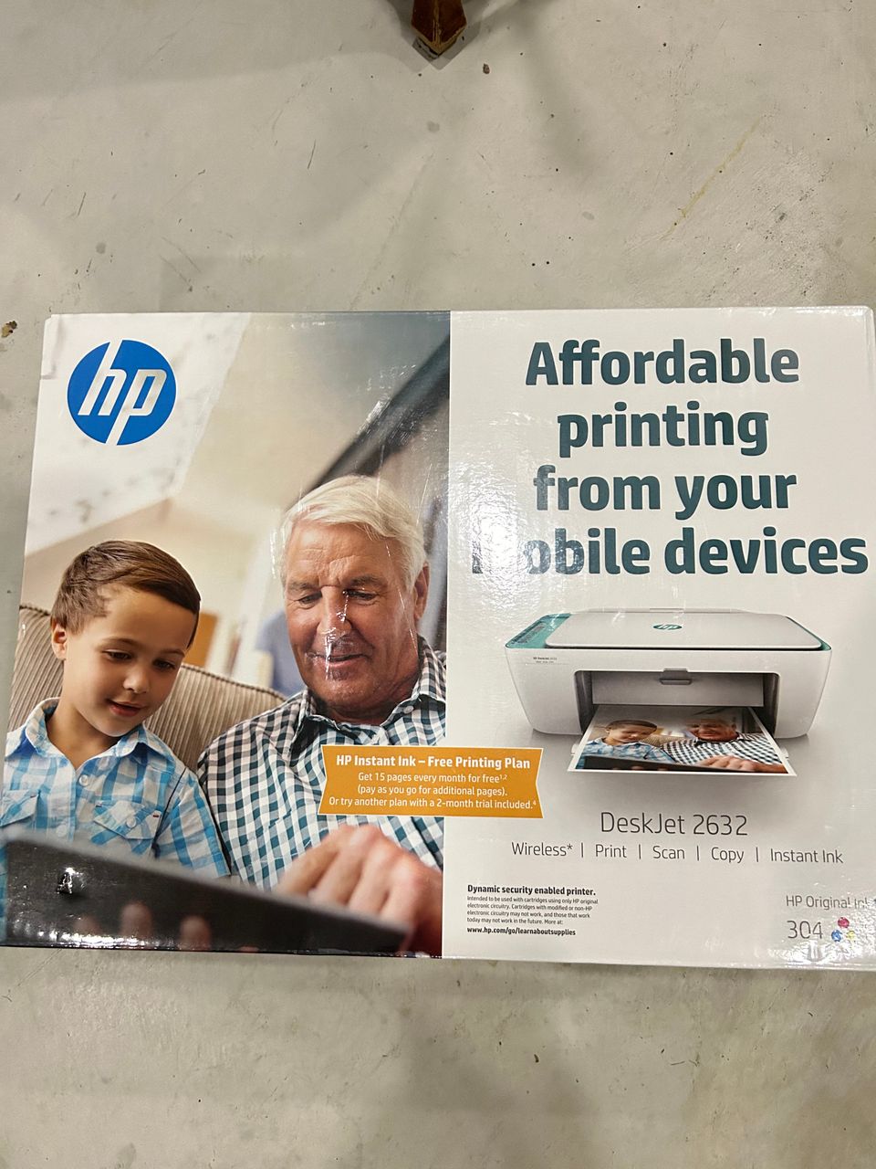 Käyttämätön HP DeskJet 2632