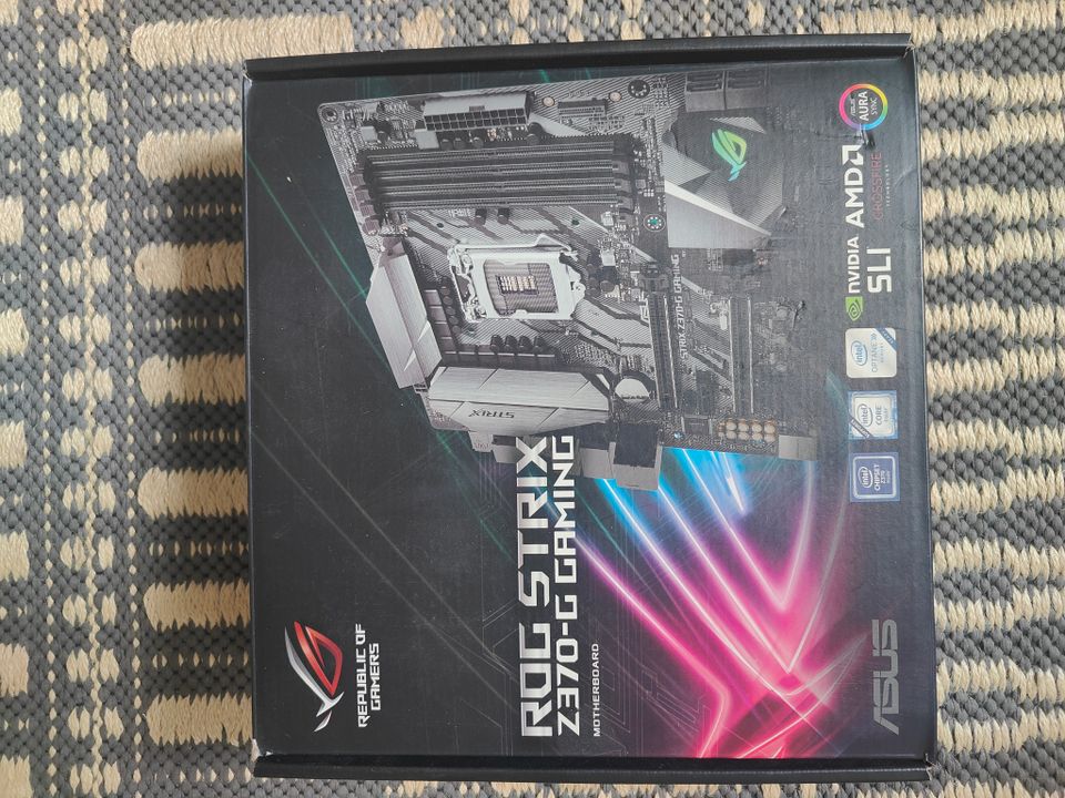 Asus Rog Strix Z370-G gaming LGA1151 mATX