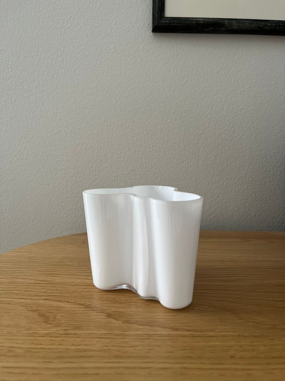 Iittala Alvar Aalto -kokoelma maljakko 95MM valkoinen