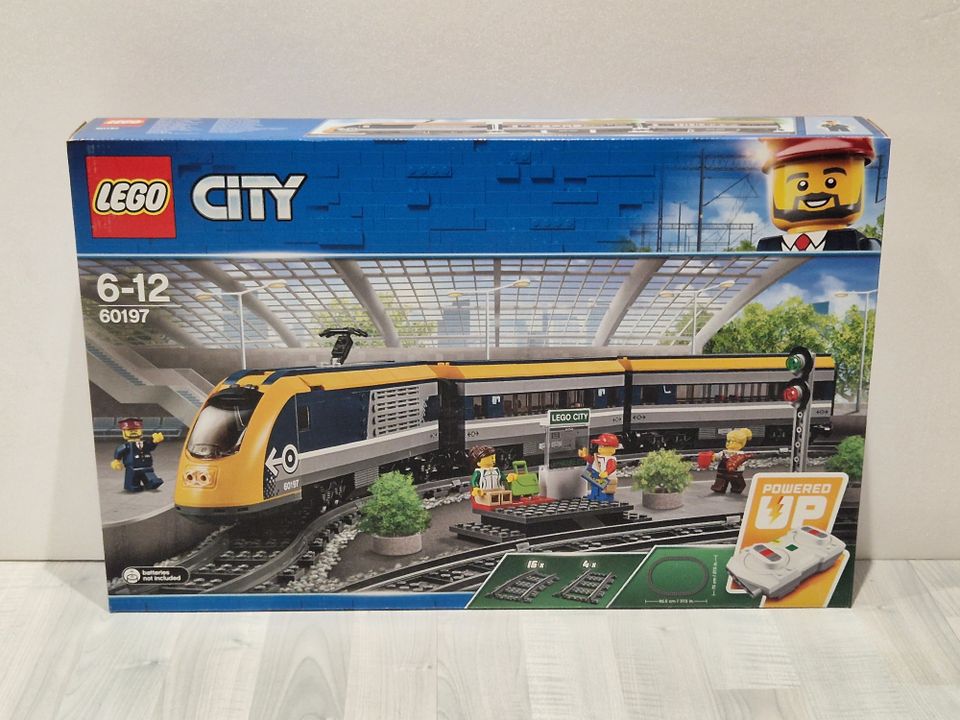 LEGO City 60197 Matkustajajuna (uusi)