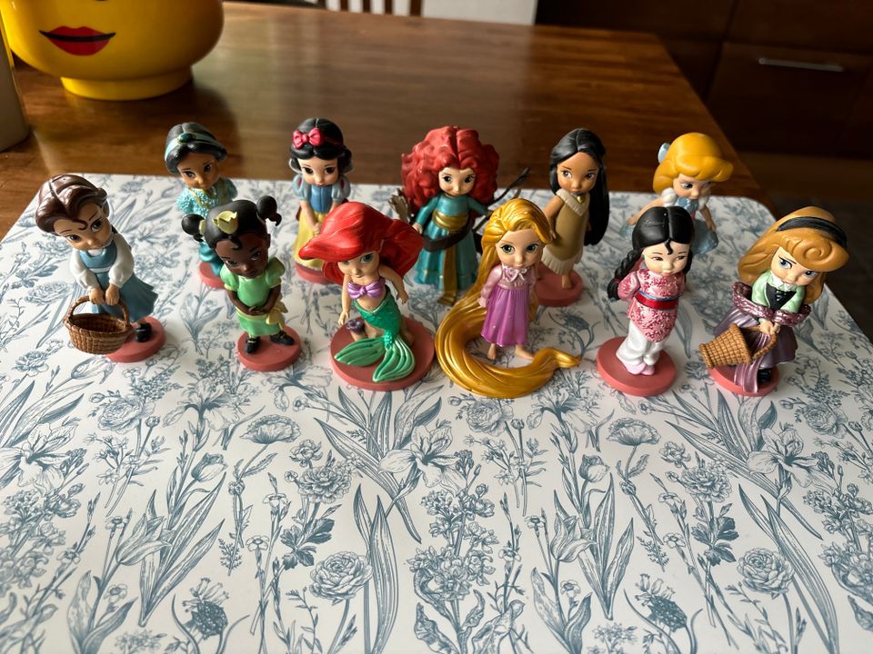 Disney prinsessat lapsena figuurit 11 kpl