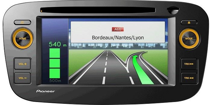 Pioneer avic-f9220bt Ford navisoitin,liikenneruuhkaboksi ja rattisovitin