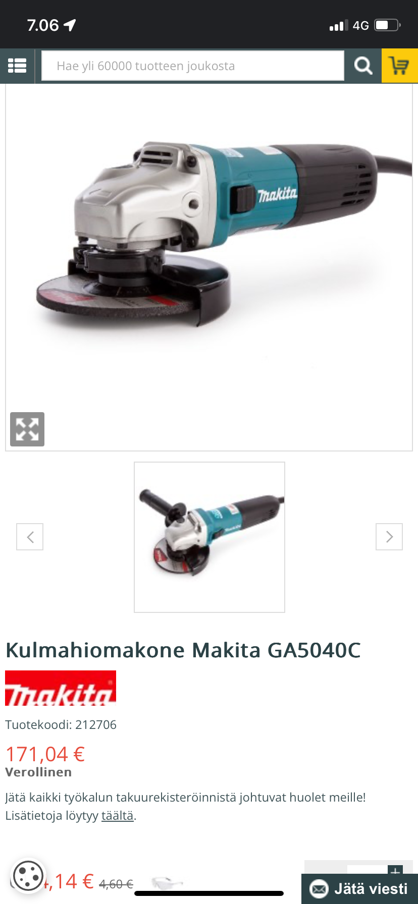 Makita rälläkkä