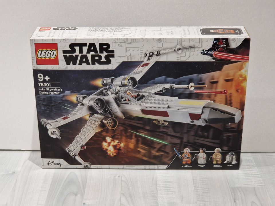 LEGO Star Wars 75301 Luke Skywalkerin X-Wing-hävittäjä (uusi)