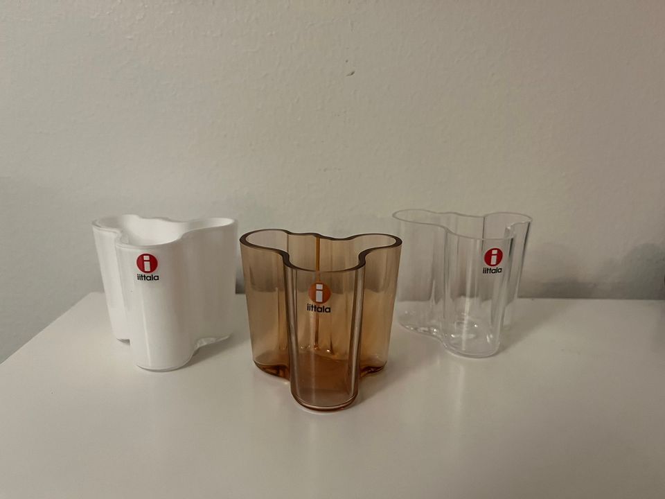 Iittala Aalto mini maljakko 3kpl