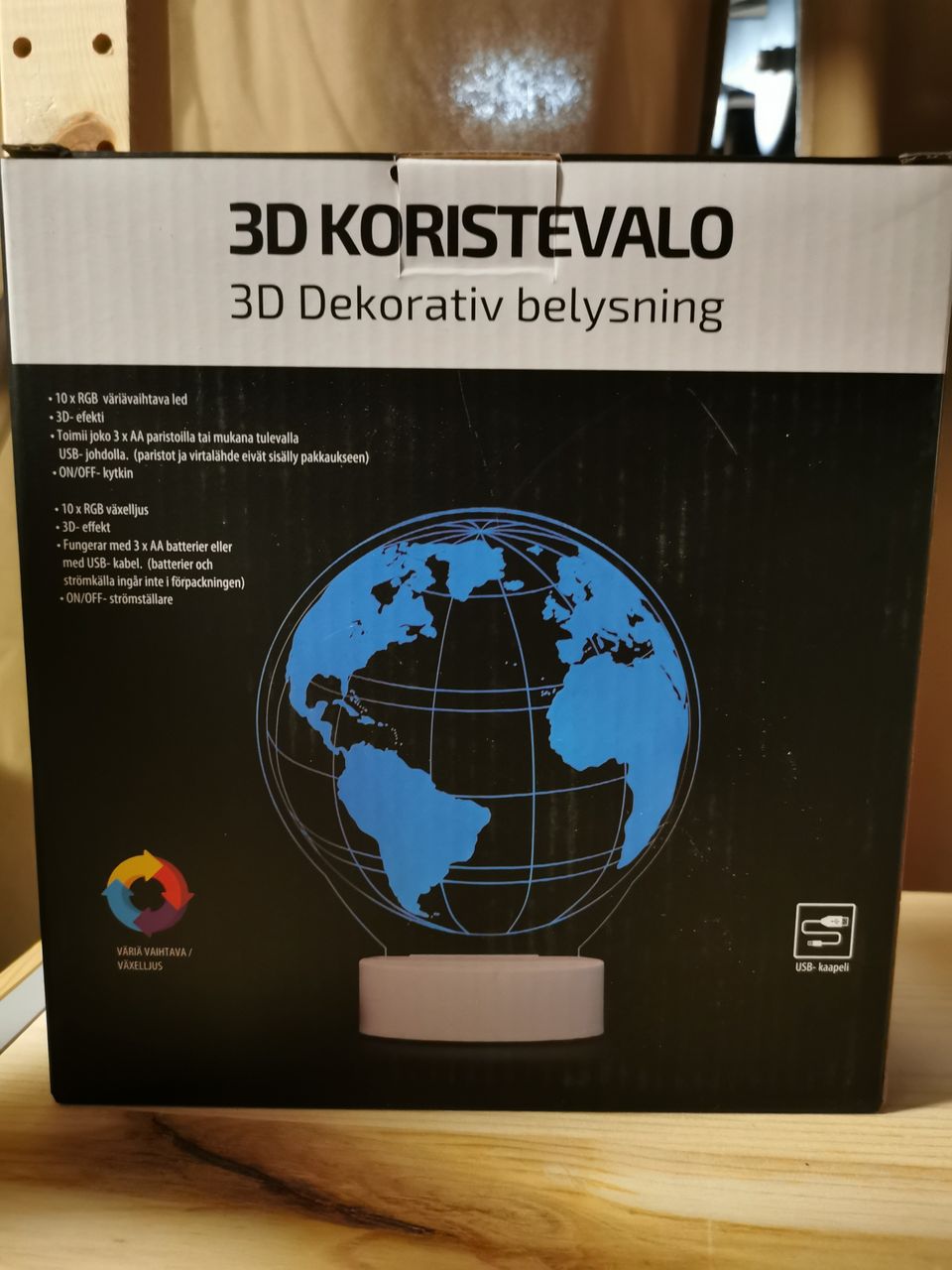 3D koristevalo UUSI