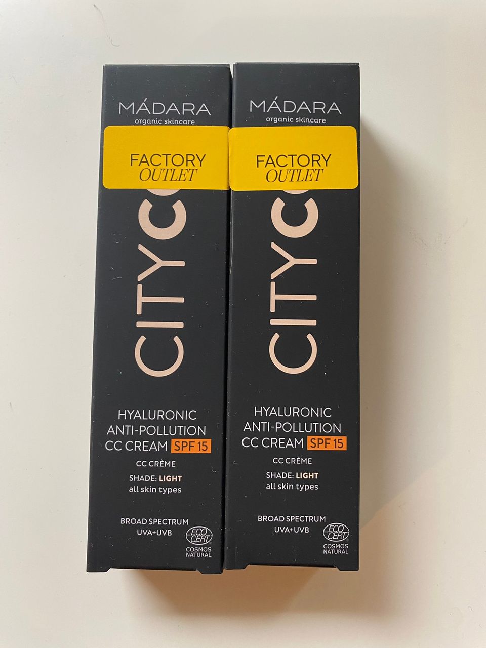 Uusi Mádara Hyaluronic City CC Cream 40 ml light