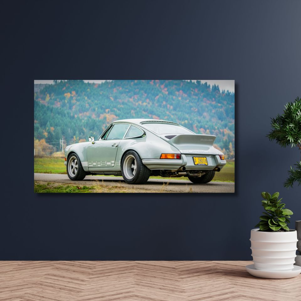 Uusi "Porsche 911" Canvas Taulu