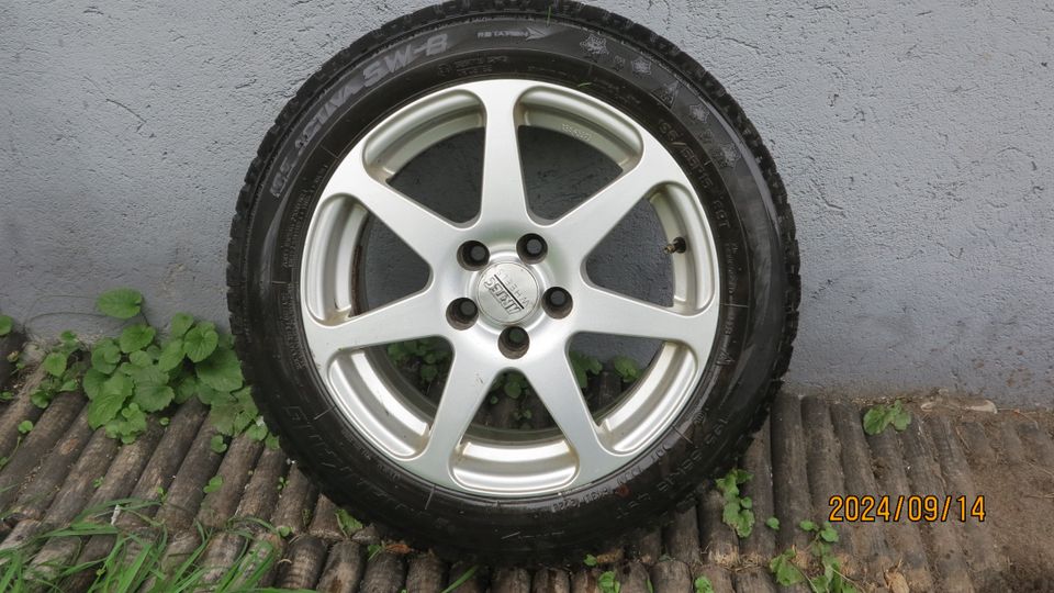 Talvirenkaat vanteilla - Nankang ICE ACTIVA SW-8 - 195/55R15