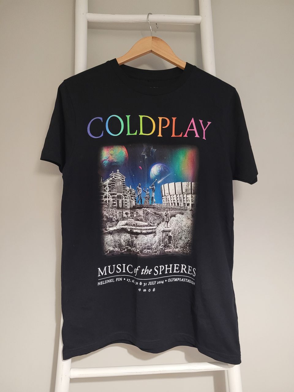 Coldplay Helsinki paita S