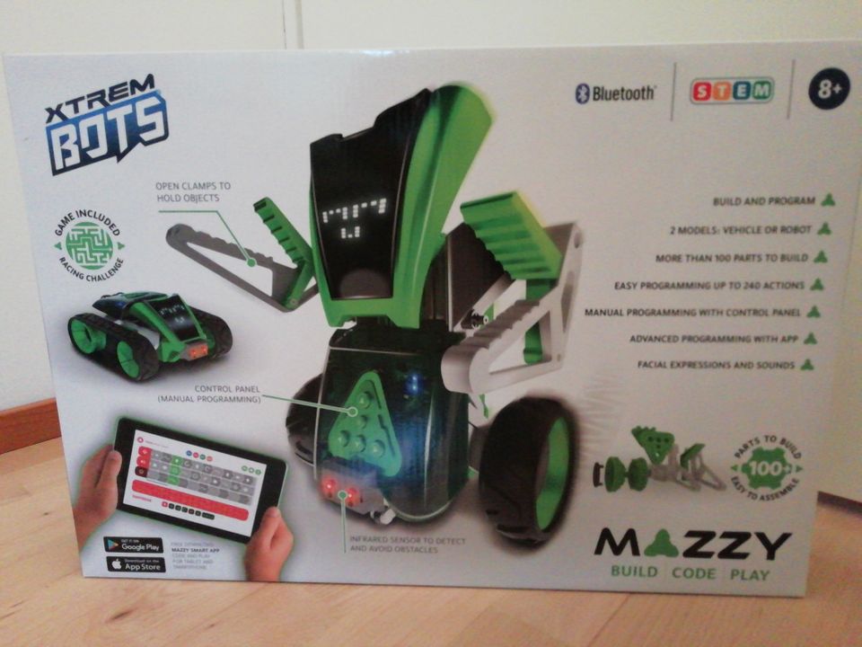 Mazzy Xtrem Bots ohjelmoitava robotti