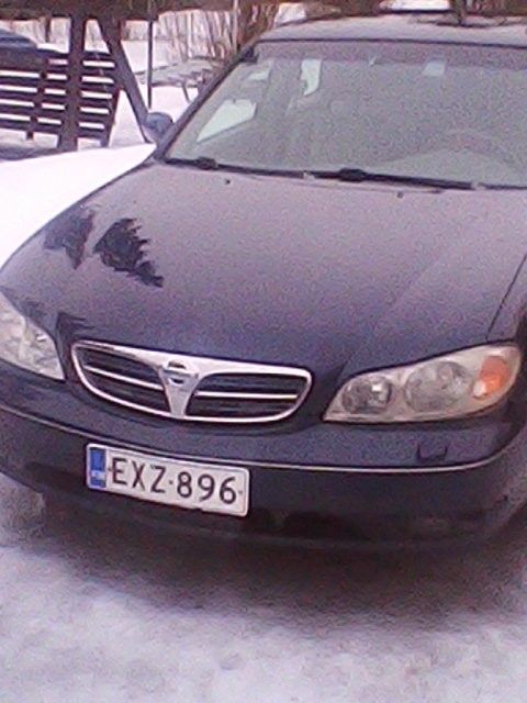 nissan maxima a33 2004 tummansininen purkuauto