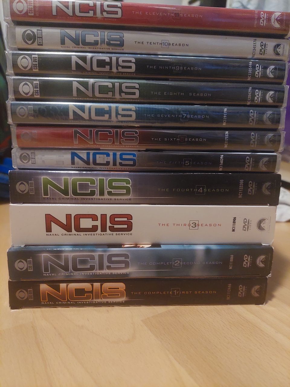 NCIS tuotantokaudet 1-11 dvd