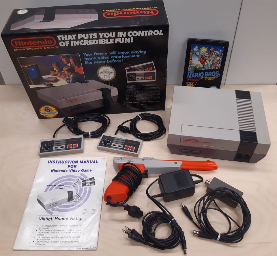 Nintendo nes konsoli