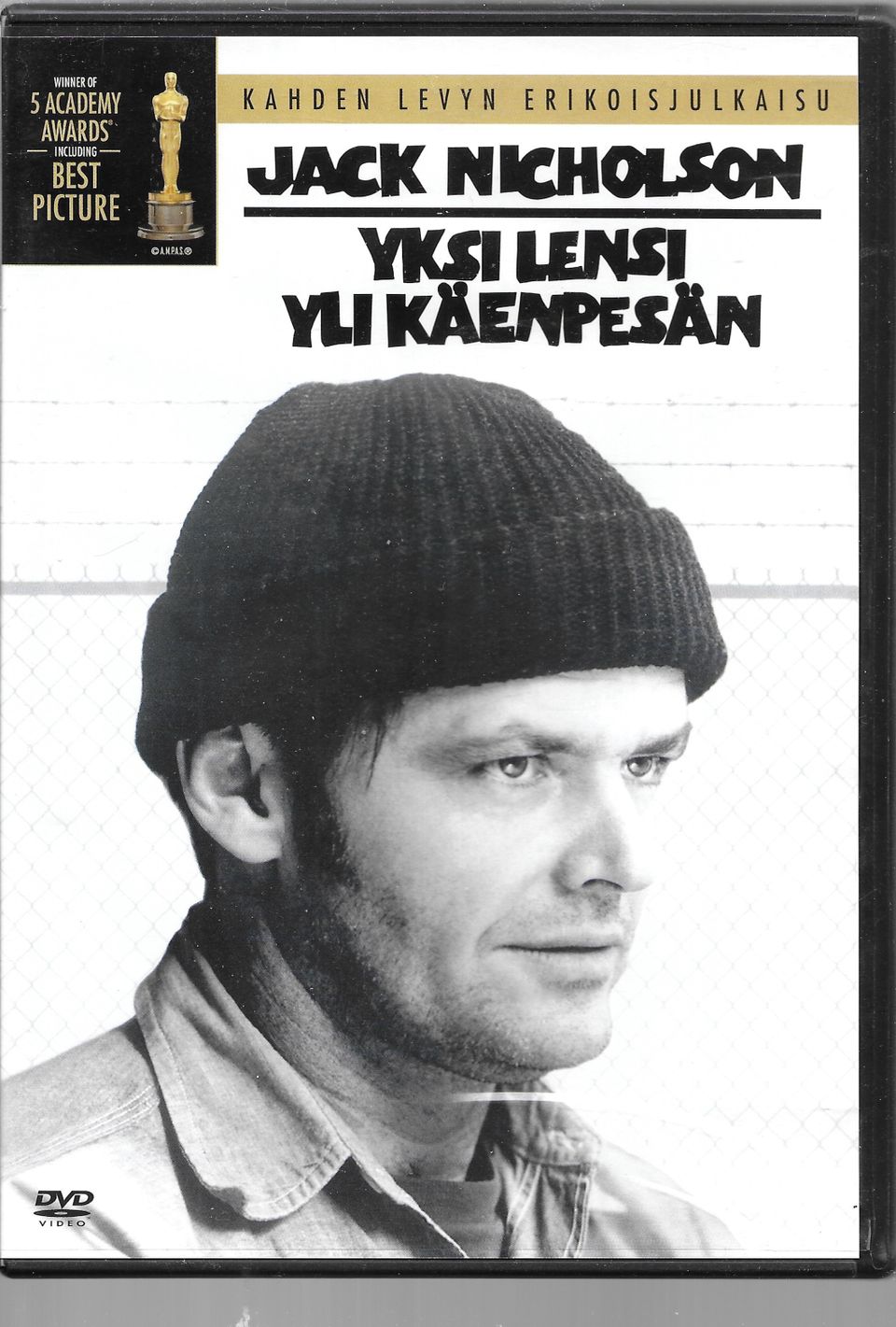 Yksi Lensi yli Käenpesän DVD Leffa.