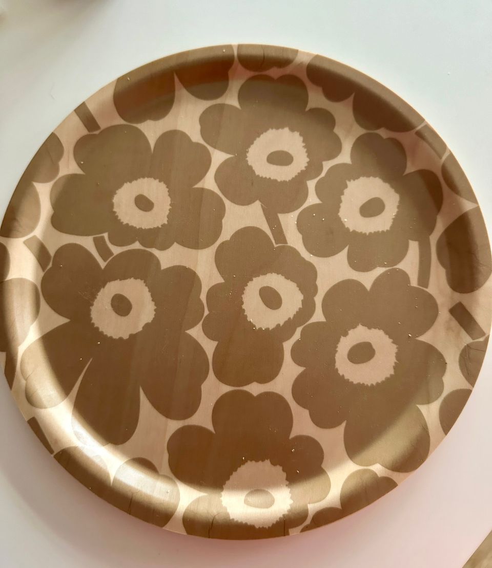 Marimekko Unikko vaneritarjotin