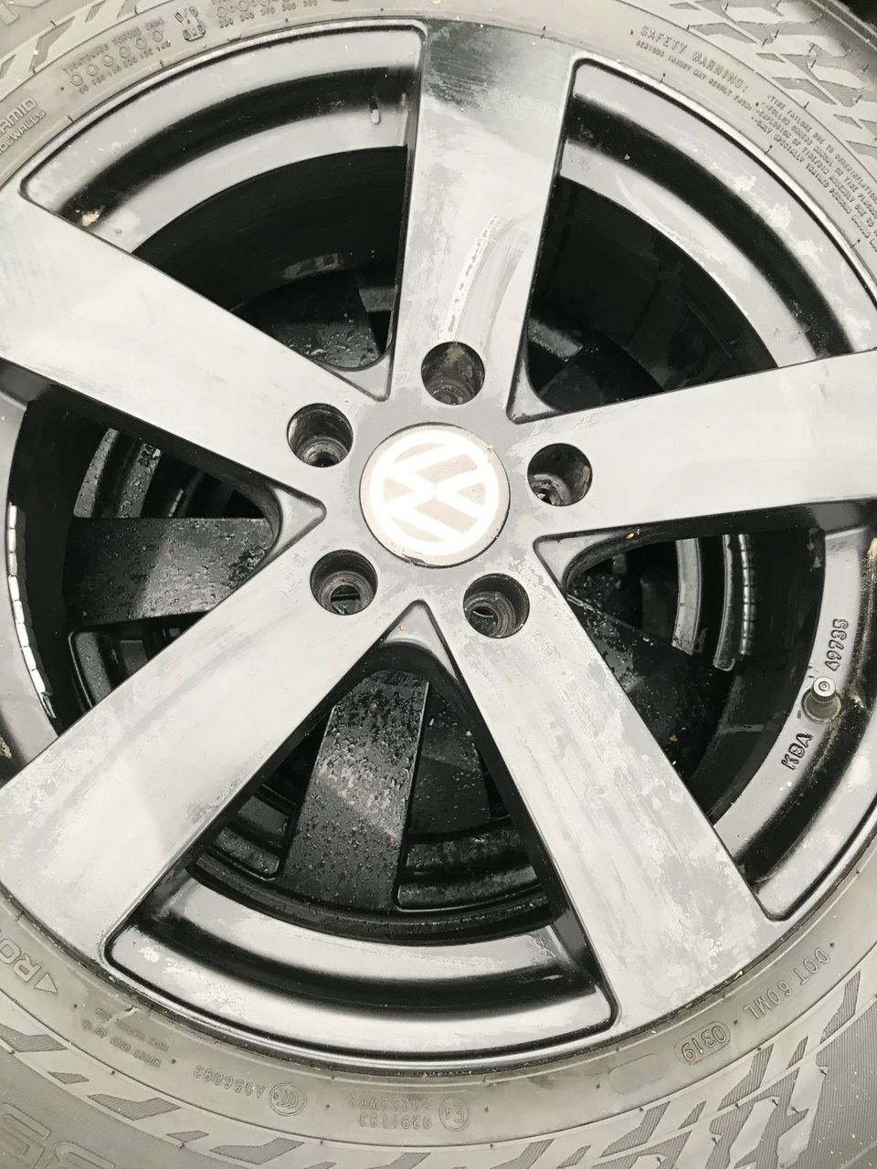 VW T5 T6 alut 5X120 talvi 235/60-18 hyvät