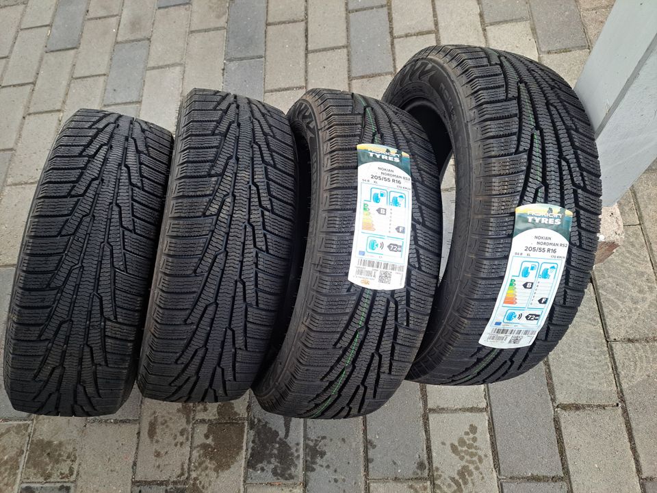 Nokian  nordman rs2  205/55 R16