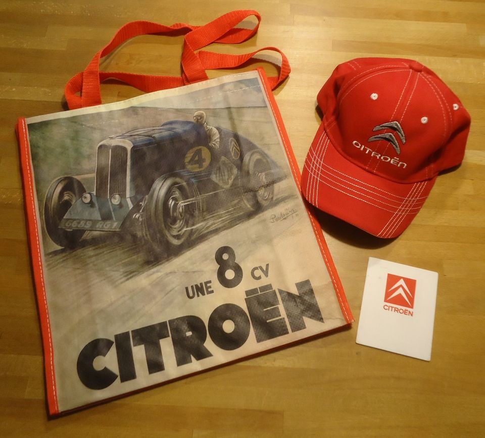 Citroen lippis ja kassi ja skrapa