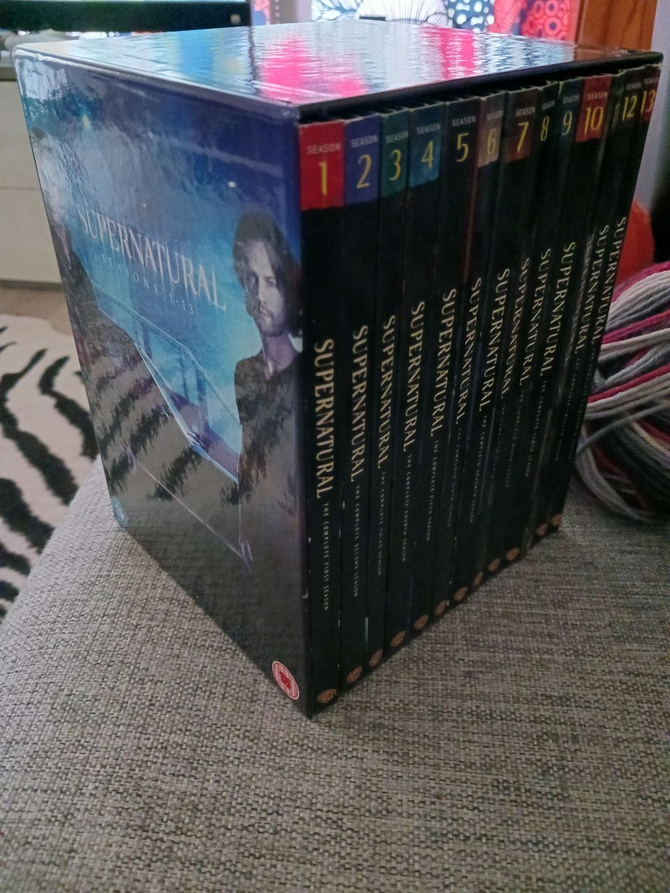 Supernatural dvd boxi