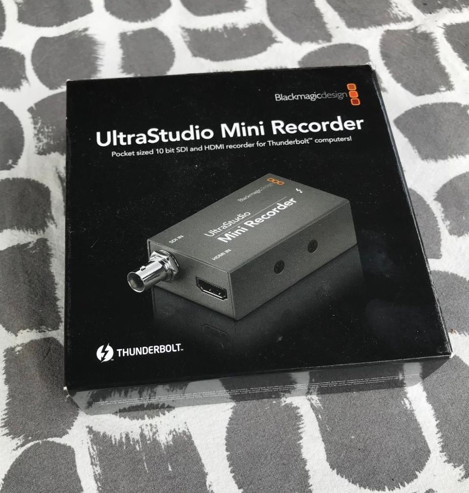 Blackmagic Design UltraStudio Mini Recorder for Thunderbolt