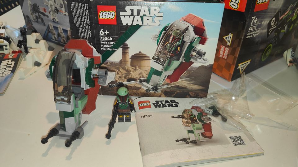 Lego Star Wars Boba Fett ja pieni alus