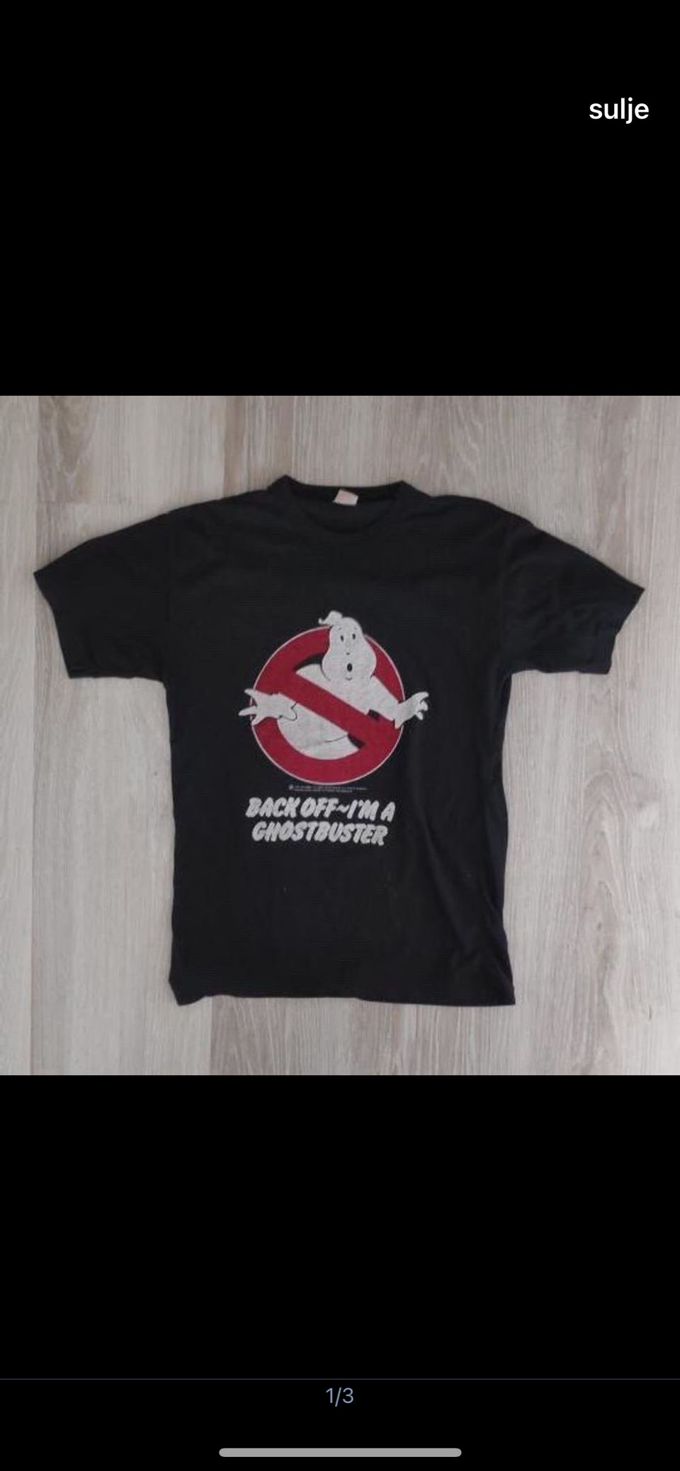 Vintage Ghostbusters t-paita