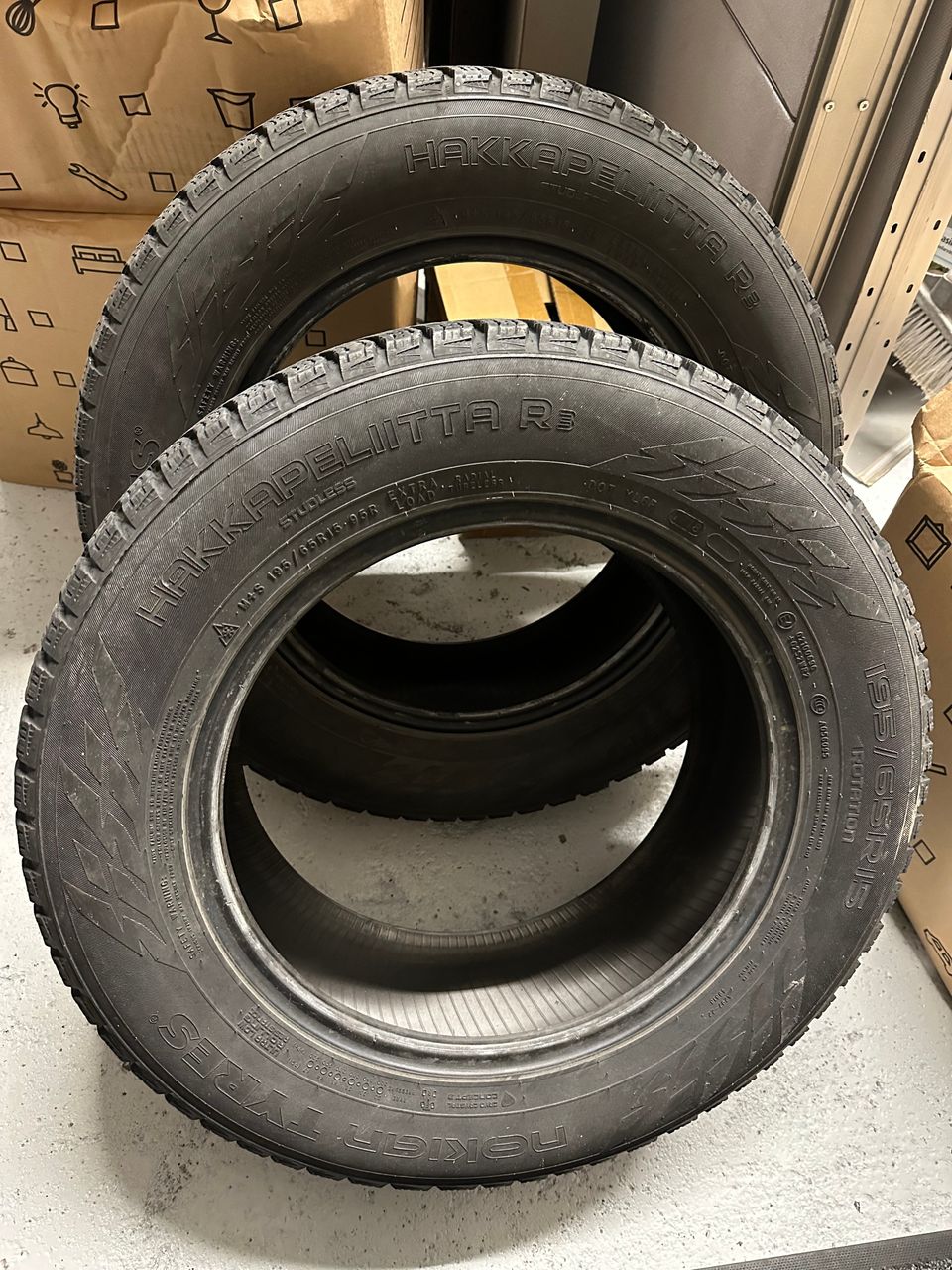 Nokian Hakkapeliitta R3 kitkarenkaat 2kpl 195/65 R15 95R