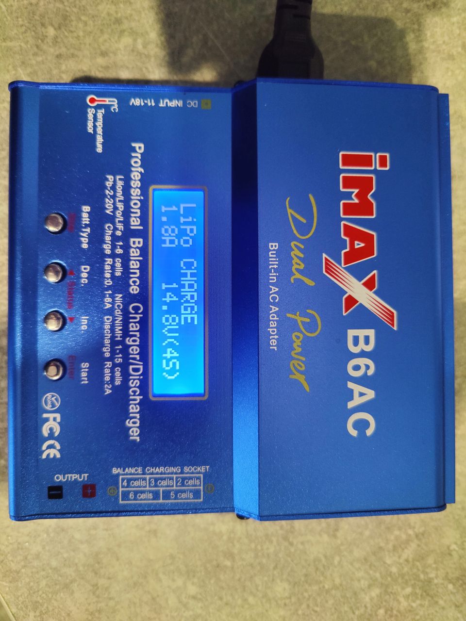 Imax b6AC laturi