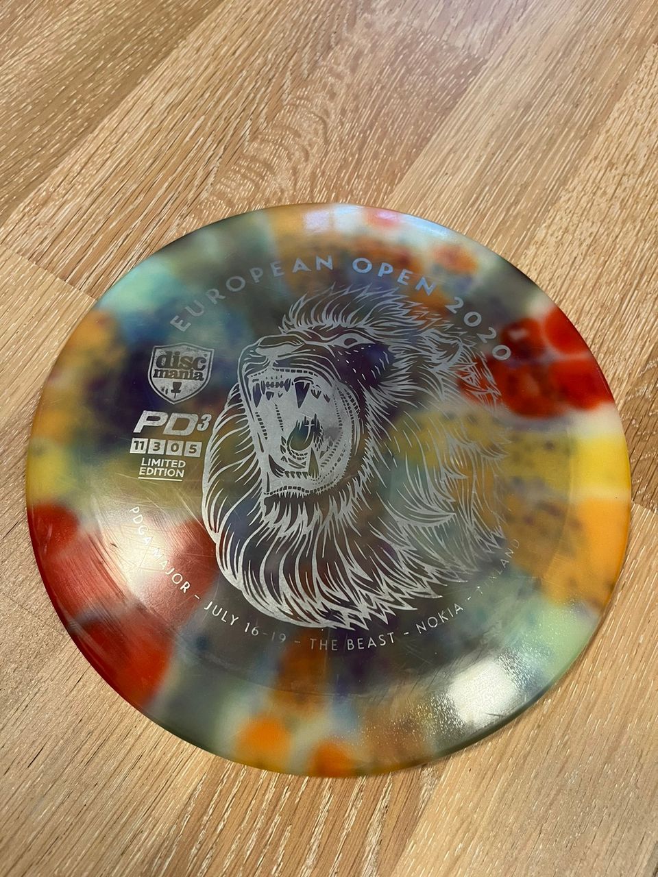 Discmania Dyed Glow C-line Pd3