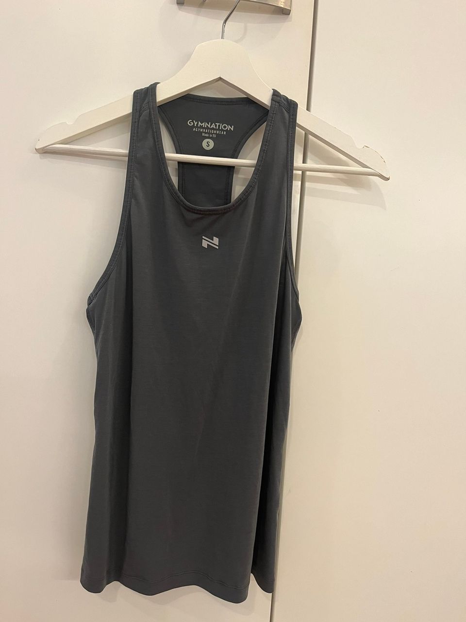 Gymantion tank top steel grey