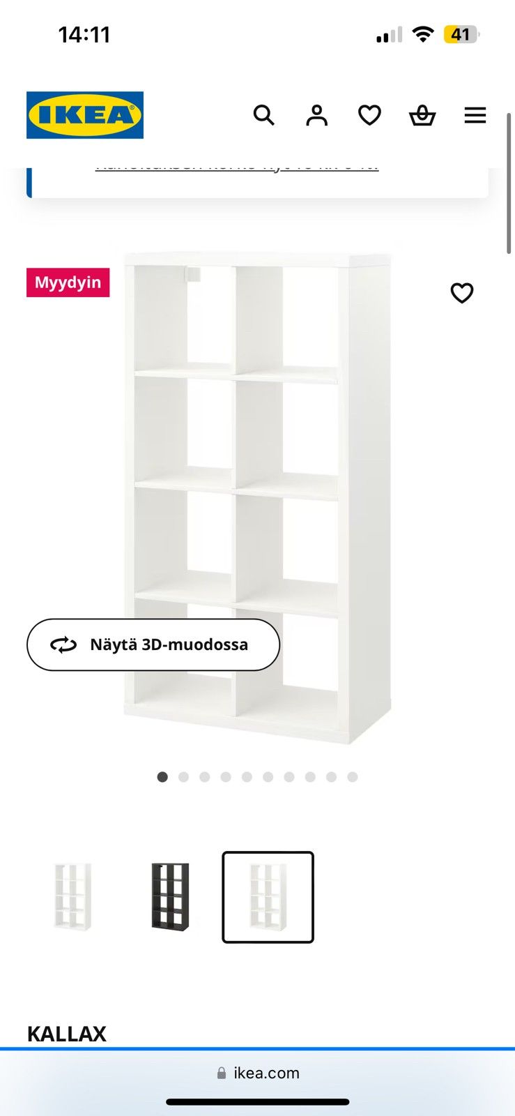 Ikea kallax 4x2