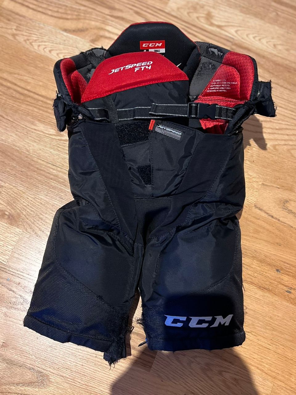 CCM jetspeed ft4 lasten jääkiekkohousut koko junior S