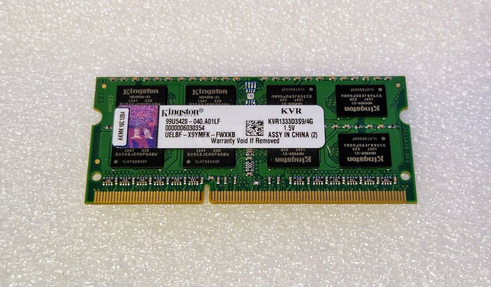 Kingston DDR3 4gb SO-DIMM