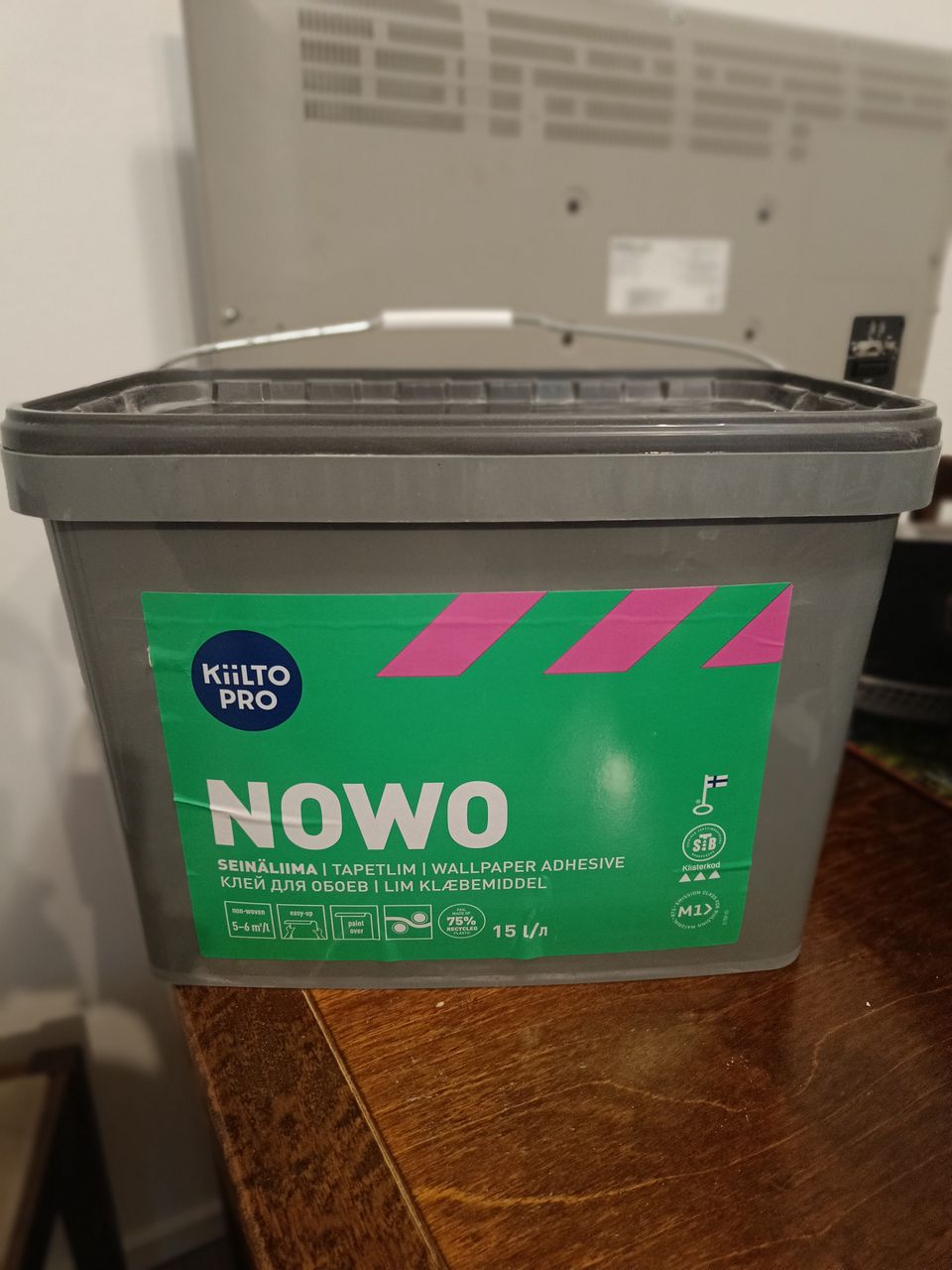 Kiilto Pro NOWO tapettiliima 15l avaamaton