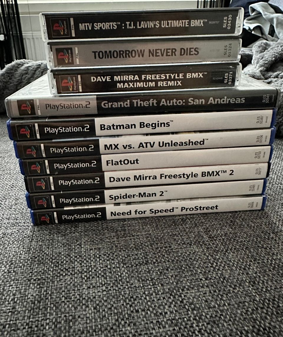 Ps 2 / ps1 pelejä