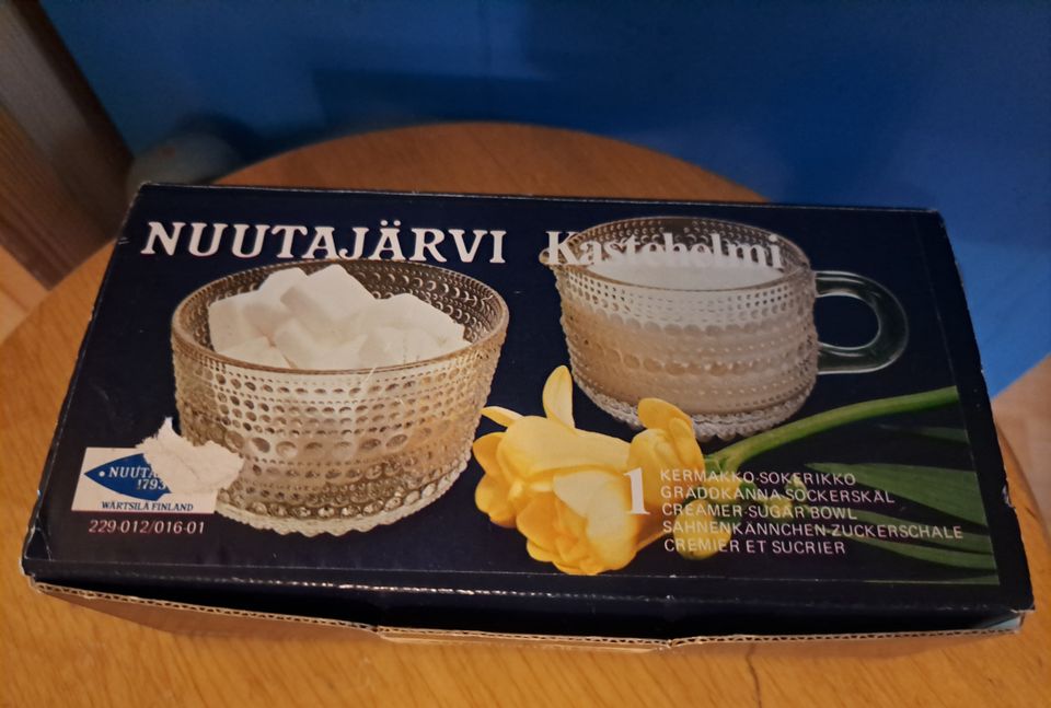 Nuutajärvi Kastehelmi kermakko ja sokerikko VARATTU