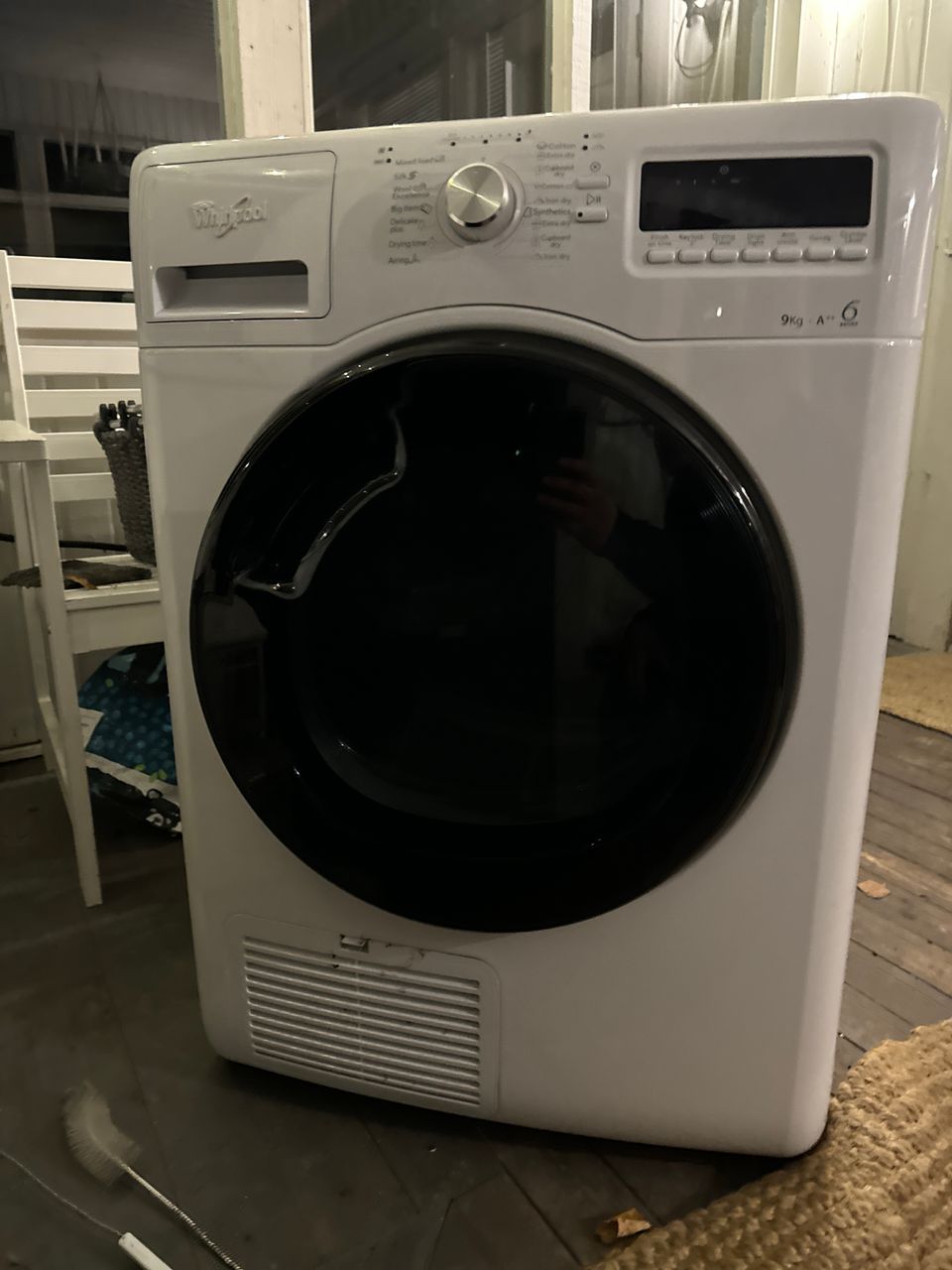 Whirlpool kuivuri 9kg