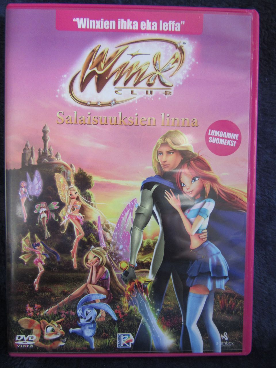 Winx Salaisuuksien linna dvd