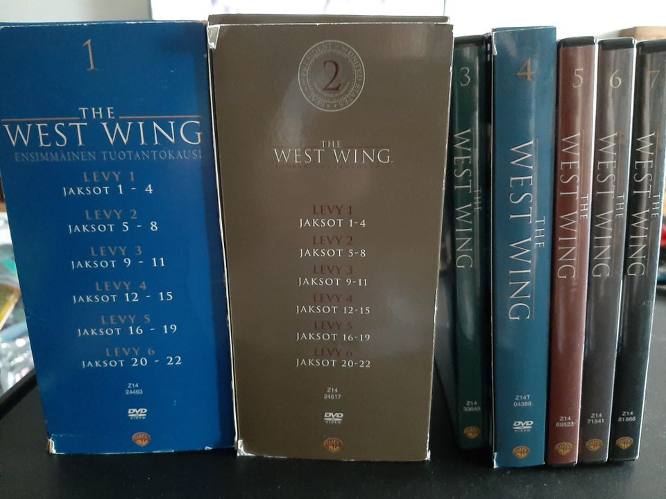 The West Wing kaikki kaudet