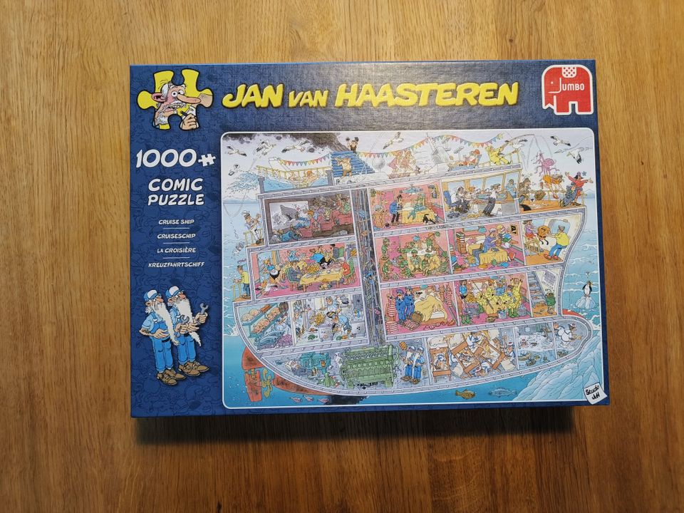 Jan Van Haastern Palapeli 1000 laiva