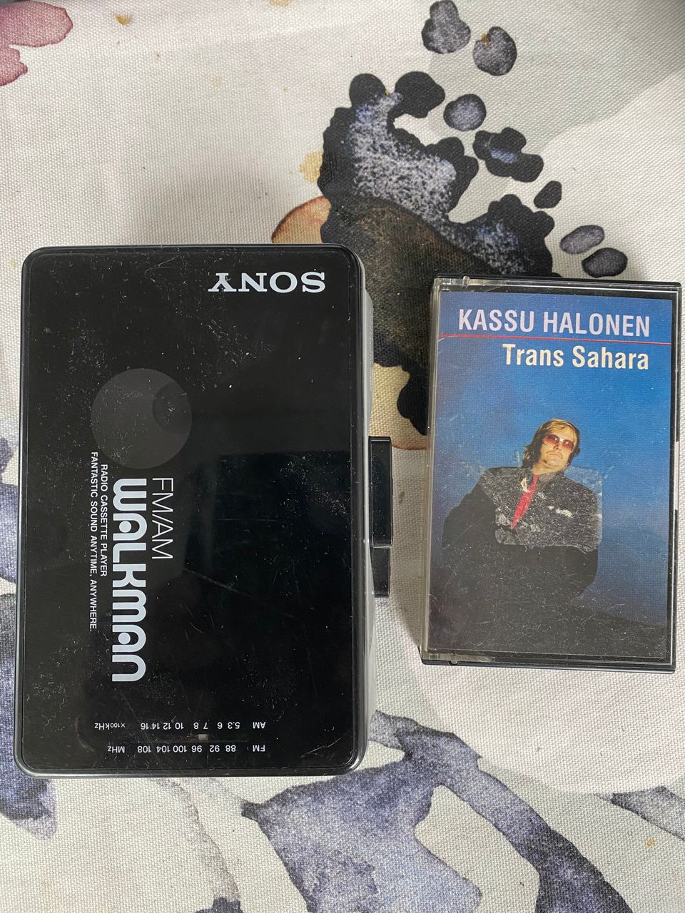 Sony walkman radio cassette player