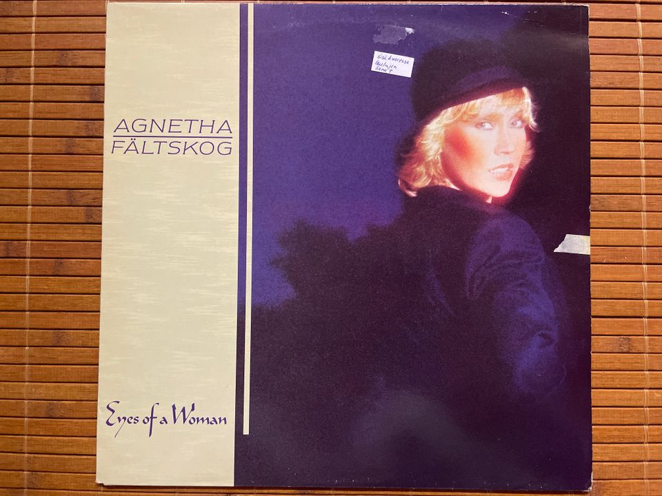 LP Agnetha Fältskog; Eyes of A Woman (v. 1985)