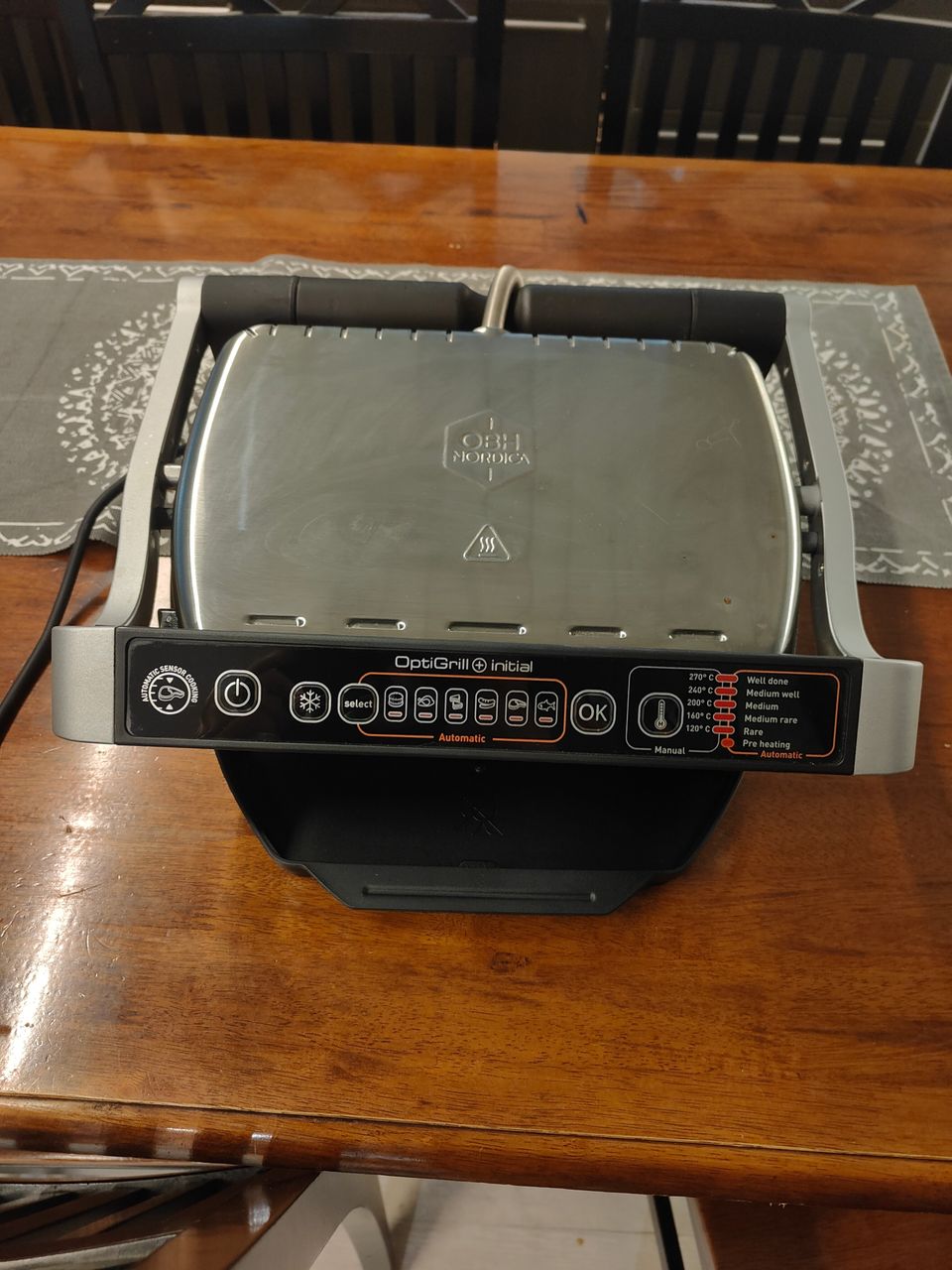 OBH Nordica Optigrill+Initial