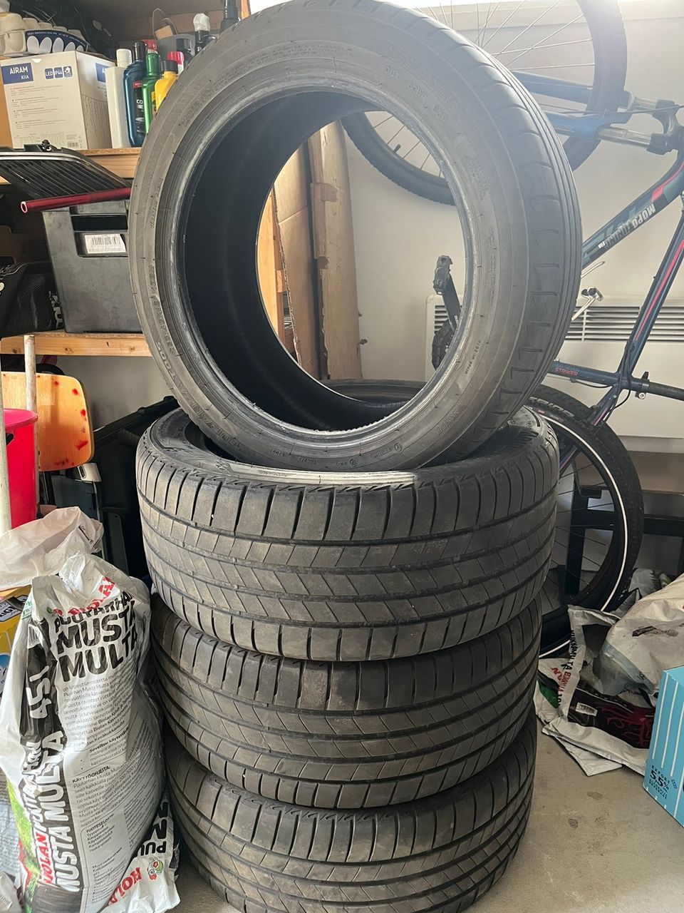 Bridgestone turanza 255/45/18 4kpl