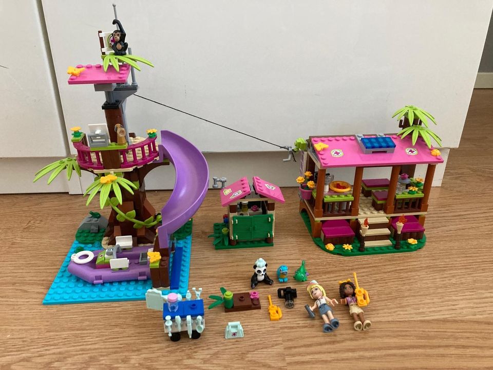 Lego Friends Pelastusoperaation viidakkotukikohta