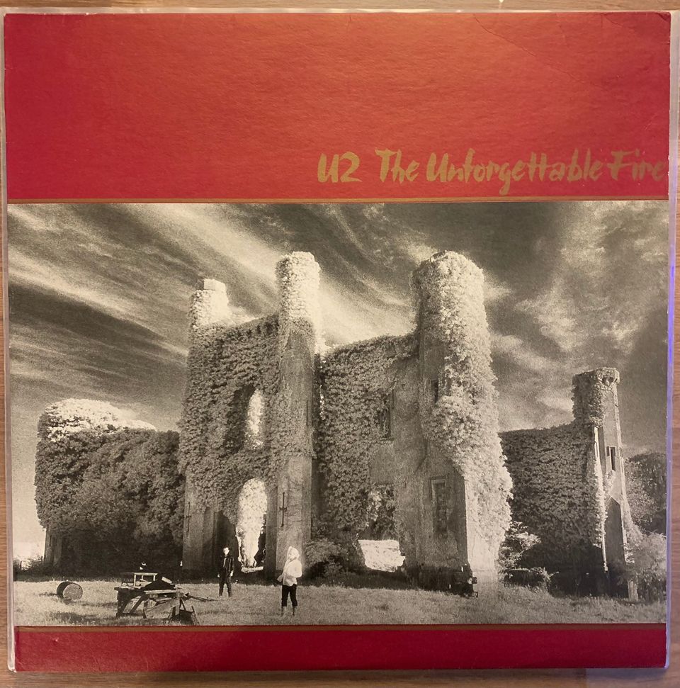 U2, The Unforgettable Fire lp