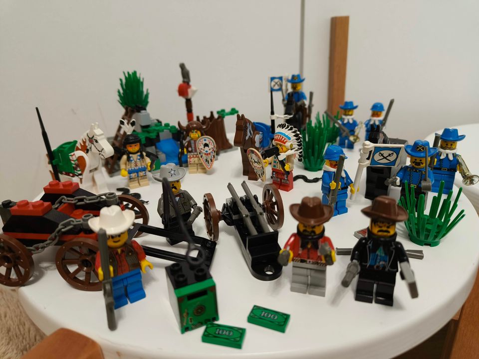 Lego vanhat Western setit - Cowboys ja Indians