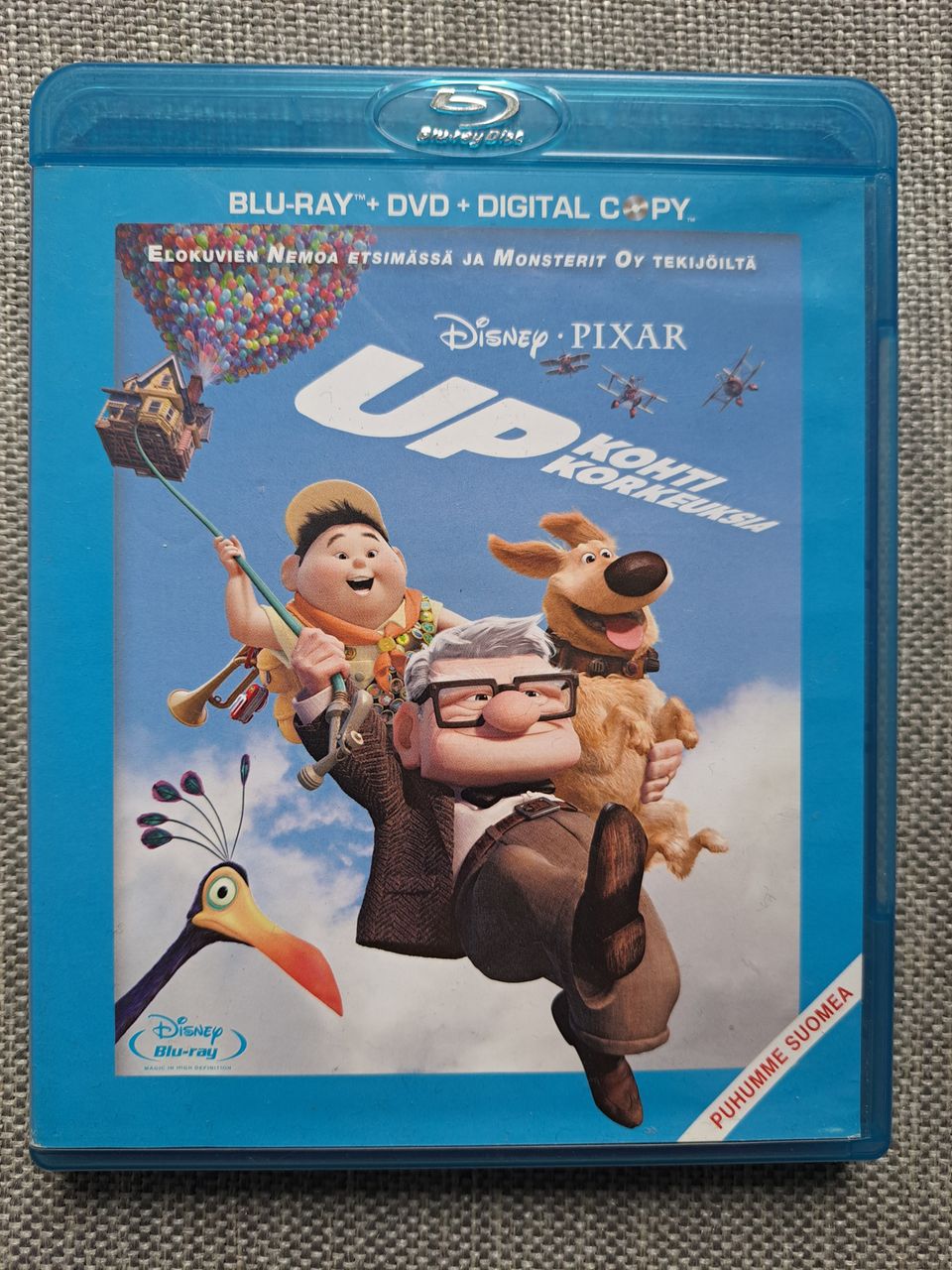 Up – kohti korkeuksia (Bluray + dvd)